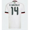 Mexico Armando Gonzalez #14 Bortedrakt VM 2026 Kortermet